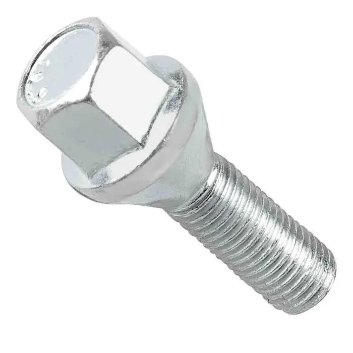 Sconto Set 10 Bulloni Conici Corti Cc0 Busta Bulloneria Distanziali Ruota
