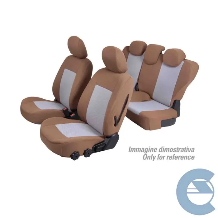 Quantità Limitata Set Coprisedili Superior Nocciola Nissan Navara 4p Serie 27000 Coprisedili Su Misura Qf27034a