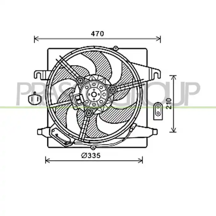 Ventola Per Ford Ka Dal 1996 Al 2002 Occasione