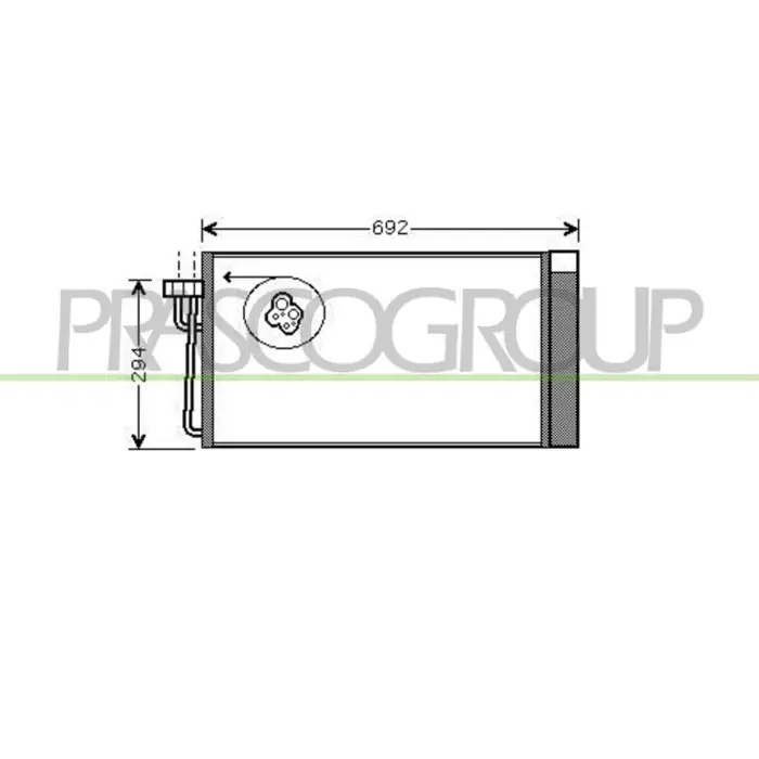 Condensatore Per Bmw 5 Series - E60/e61 Dal 2003 Al 2007 Saldi