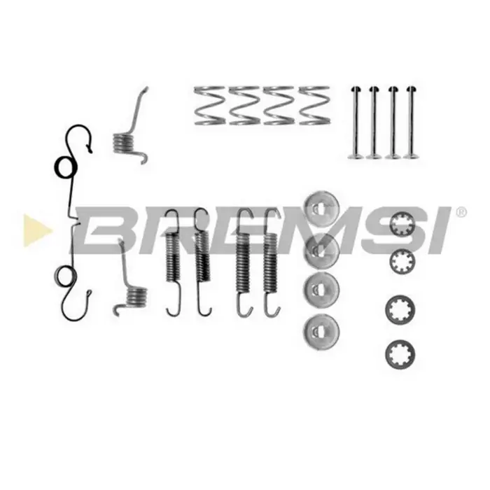 Kit Accessori Ganasce Freno Posteriore Ford Fiesta I Fiesta Cassone/coda Spiovente Sk0511 6530511 Bremsi Spedito Oggi
