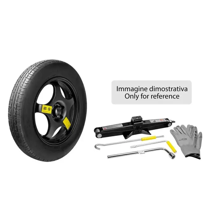 Promozione Lega 145/80 18 Kit Ruotino Di Scorta Bmw Serie 3 Gran Turismo (f34) Kit Ruotino Di Scorta In Lega Kit Ruotino Di Scorta