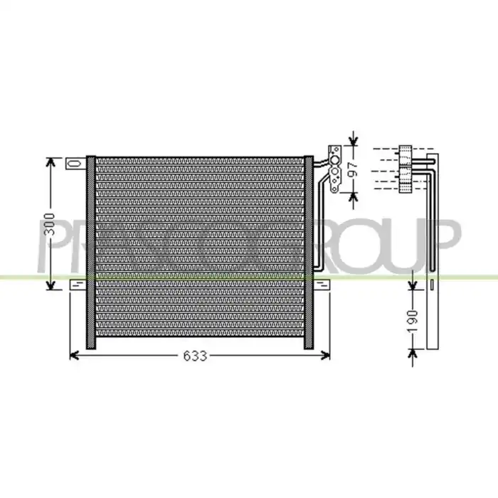 Saldi Condensatore Per Bmw X3 - E83 Dal 2004 Al 2007