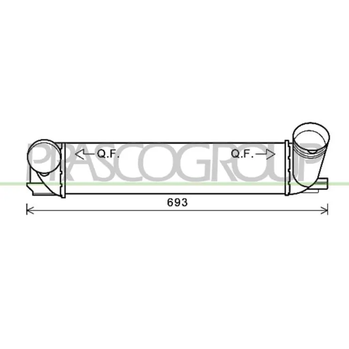Intercooler Per Bmw 3 Series - E90/e91 Dal 2009 Al 2011 Offerta Limitata
