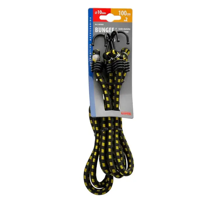 Corde Elastiche Standard Ø 10 Mm 2x100 Cm Corde Elastiche E Funi Portabiciclette Offerta Lampo