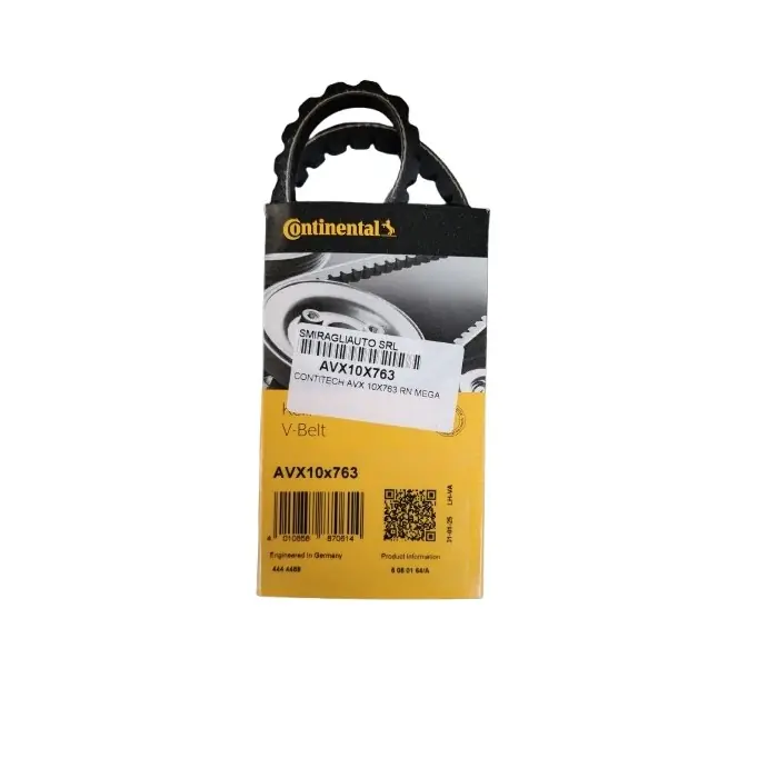 Cinghia trapezoidale AVX10X763 CONTINENTAL CTAM per CITROEN AUDI VW FORD OPEL Subito Disponibile
