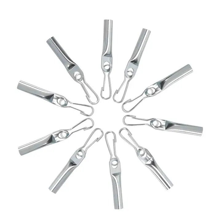 Set 10 Terminali Di Chiusura Con Moschettone Per Corde Ø 8 Mm Corde Elastiche E Funi Portabiciclette Ultimissimo Modello