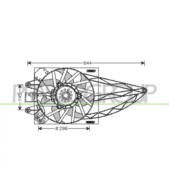 Saldi Ventola Per Fiat Panda Dal 2003 Al 2011