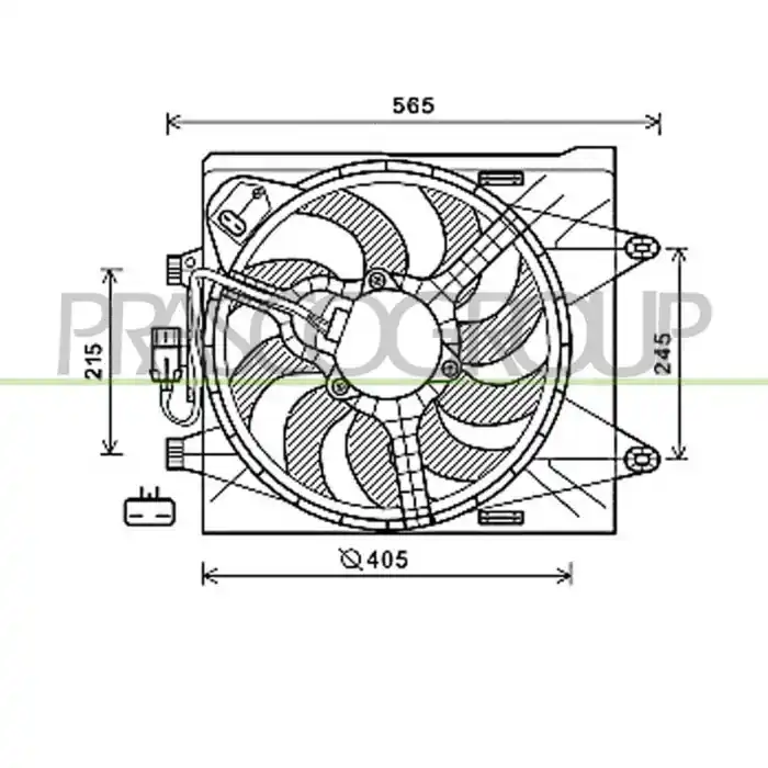 Ventola Per Fiat Panda Dal 2012 Compra Online