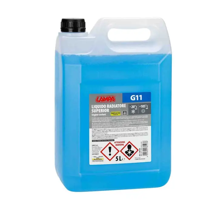 Occasione Superior Blu G11 Liquido Antigelo Radiatore ( 20°c) 5 L Liquido Antigelo Radiatore Lampa