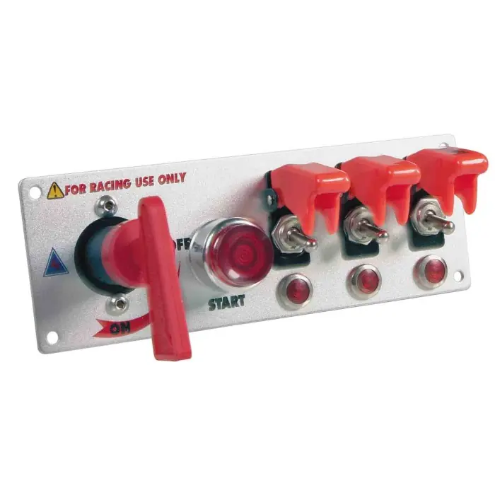 Pannello Accensione Racing 12v Interruttori E Relè Cablaggio Elettrico Offerta Speciale