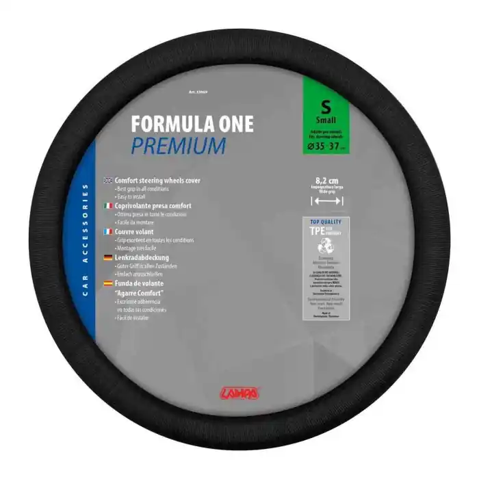Promozione Formula One Coprivolante In Poliestere S Ø 35/37 Cm Coprivolanti In Poliestere Coprivolanti