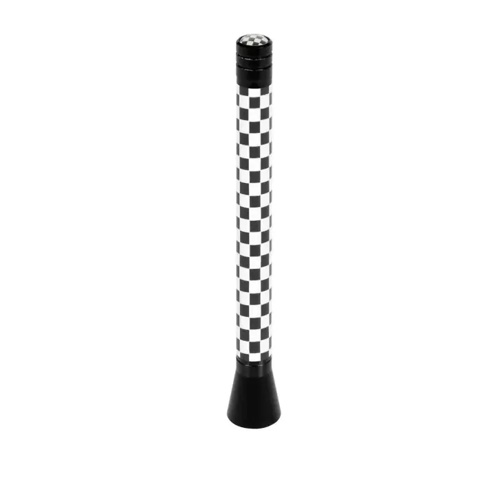 Non Perdere Flag Stelo Antenna 11 Cm Chequered Steli Antenna Antenne