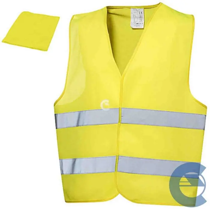 Life Vest Veste Riflettente Giallo Soccorso Soccorso Prezzo Ridotto