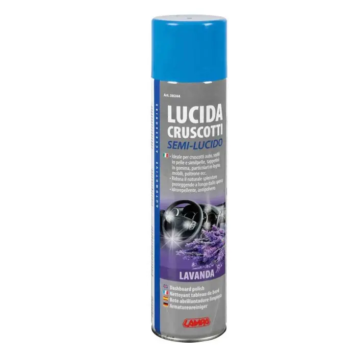 Promo Stagionale Lucida Cruscotti Semilucido 400 Ml Lavanda Pulitori Lampa