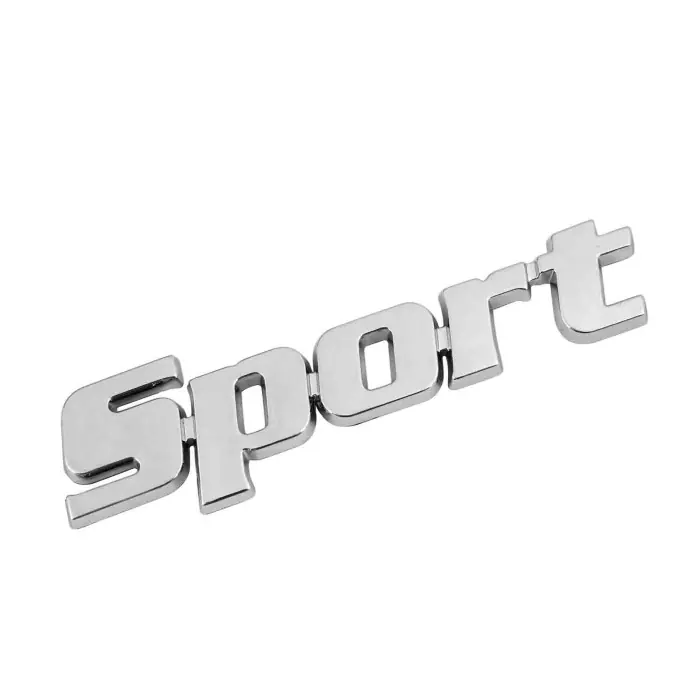 Offerta Speciale Emblema 3d Cromato Sport Emblema 3d Cromato Emblemi 3d