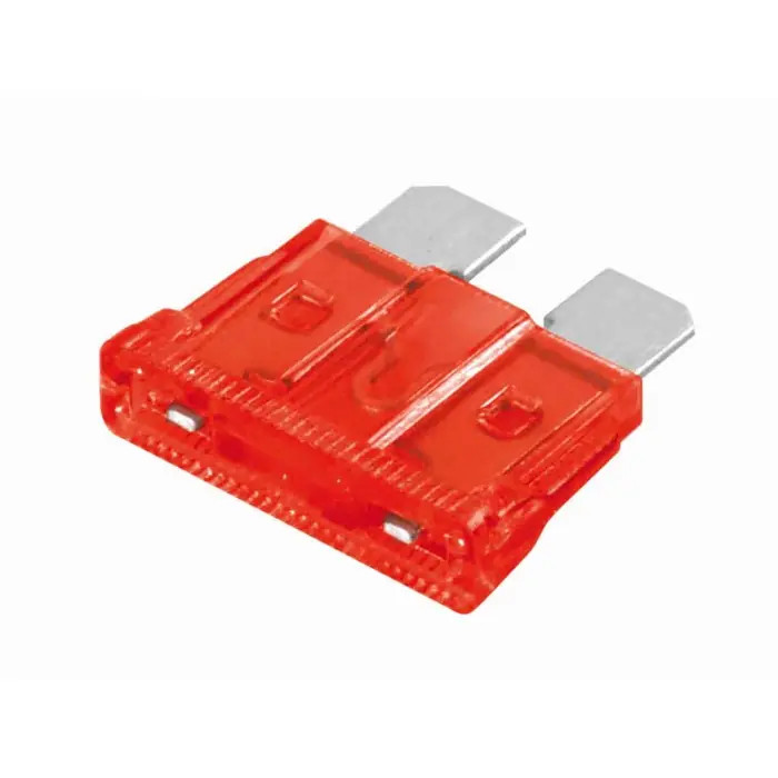 Confezione 50 Fusibili Lamellari 12/32v 10a Fusibili Fusibili Ultimissimo Modello