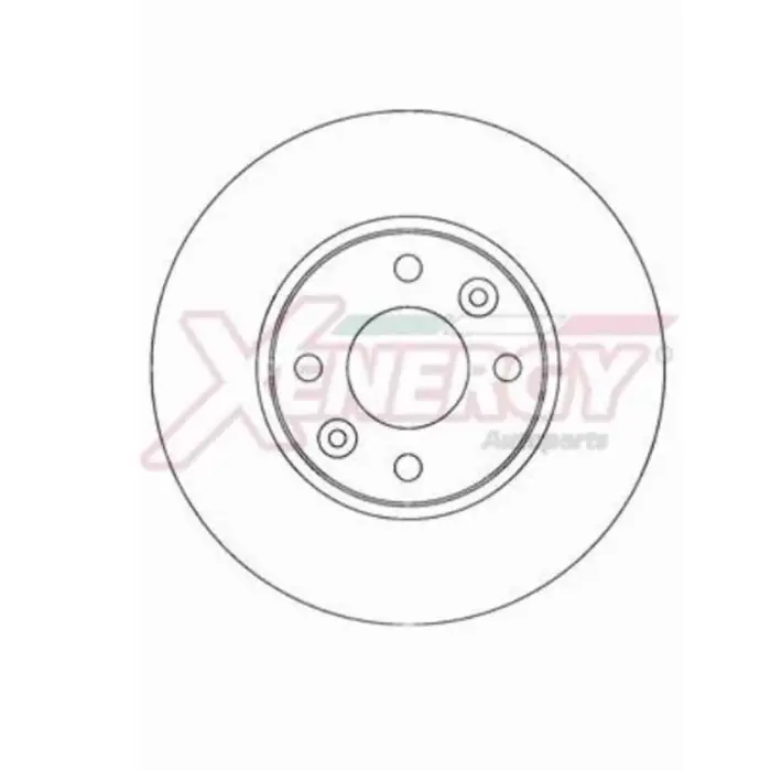 Coppia Dischi Freno X602714 AP XENERGY per RENAULT MERCEDES-BENZ DACIA Prezzo Basso