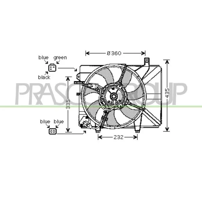 Ultima Occasione Ventola Per Hyundai Getz Dal 2002 Al 2005