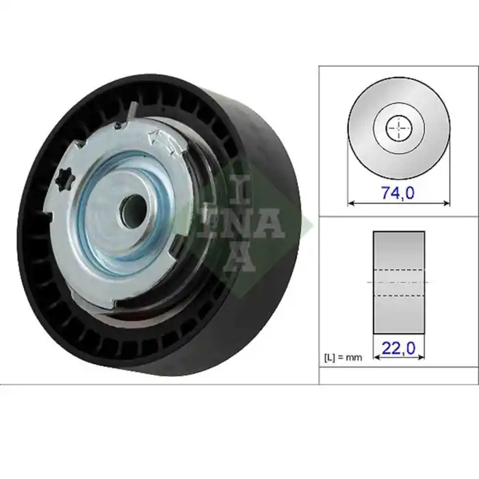 Rullo tenditore Cinghia dentata 531 0876 10 SCHAEFFLER INA per RENAULT DACIA Compra Adesso