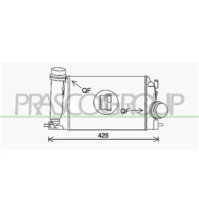 Prezzo Ridotto Intercooler Per Nissan Qashqai (j11) Dal 2014 Al 2017