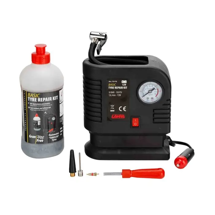 Pagamento Sicuro Gran Pree Kit Riparazione Pneumatici Kit Riparazione Pneumatici E Compressori Kit Riparazione Pneumatici