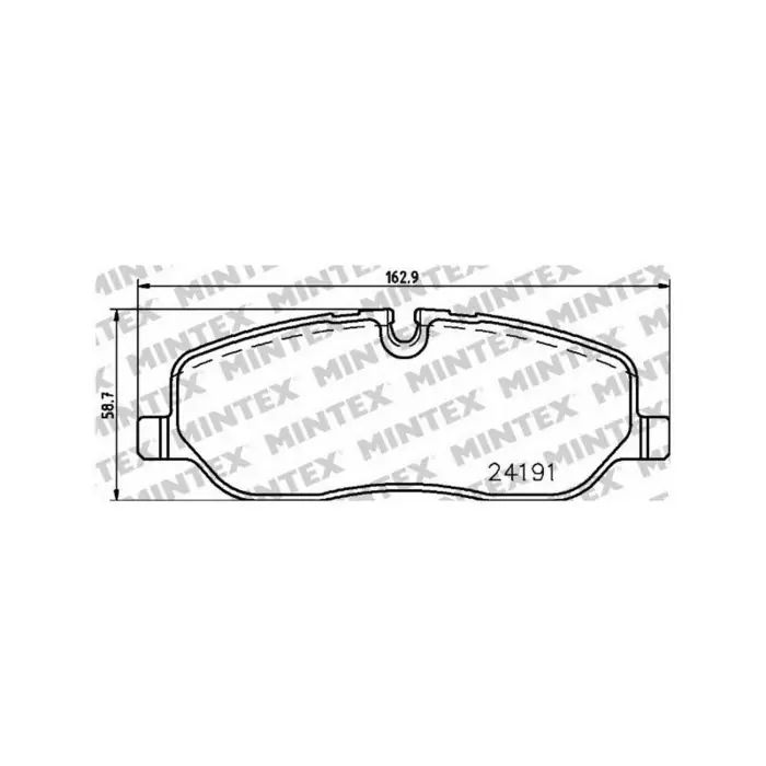 Prezzo Conveniente Pastiglie Freno Mini Mini Roadster Cooper Sd 2011 11-2015 04 Mintex