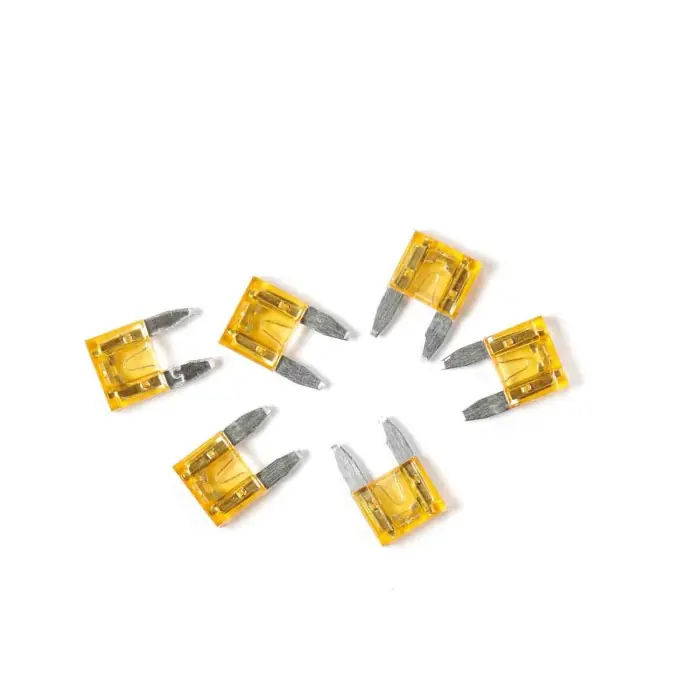 Ultima Occasione Smart Led Set 6 Micro Fusibili Lamellari Con Spia A Led 12/32v 5a Fusibili Fusibili