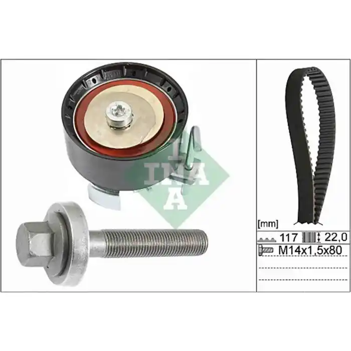 Professionale Kit cinghie dentate 530 0605 10 SCHAEFFLER INA per FORD VOLVO