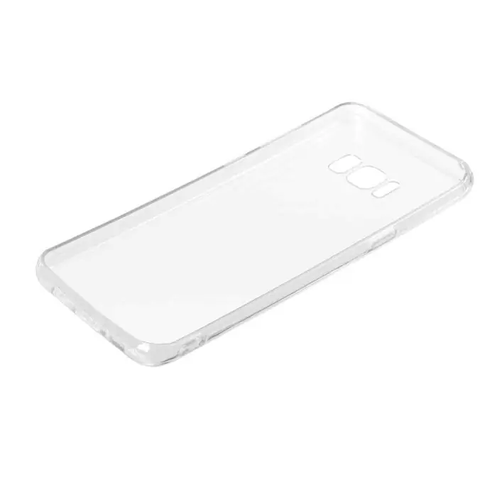 Clear Cover Cover Trasparente Rigida Con Cornice In Gomma Samsung Galaxy S8+ Custodie E Cover Saldi