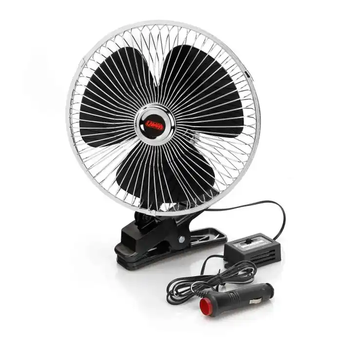 Chrome Fan Ventilatore Ø 8" 24v Ventilatori Scaldini Termico Ultima Occasione