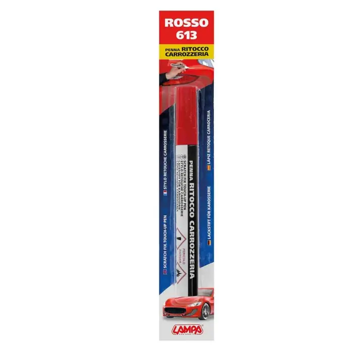 Compra Oggi Stesso Penna Ritocco Carrozzeria Rosso 613 A6-serie 1-sandero-doblo' Penne Ritocco Carrozzeria Lampa