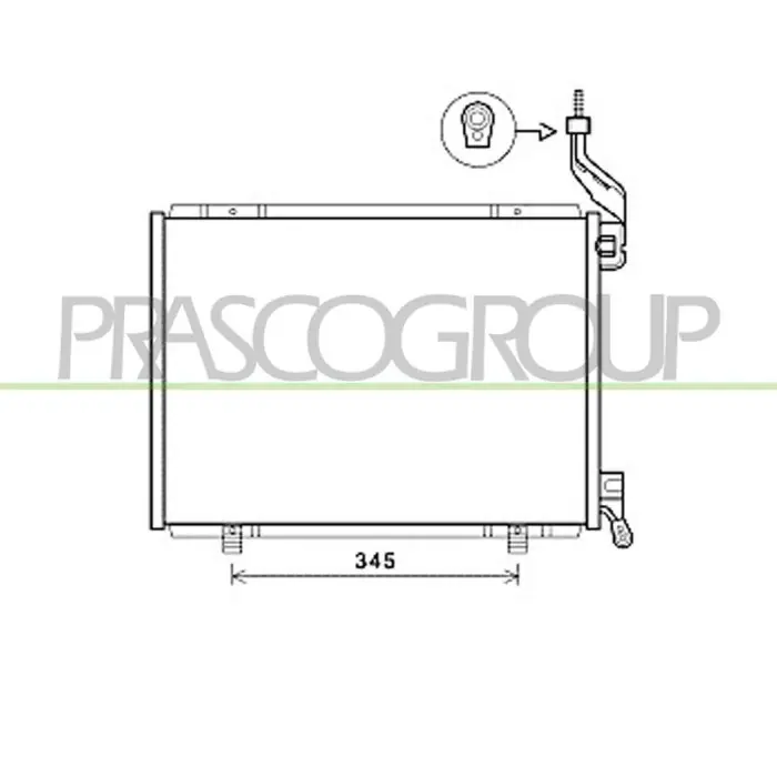 Offerta Limitata Condensatore Per Ford Fiesta Mk Vi Dal 2008 Al 2012