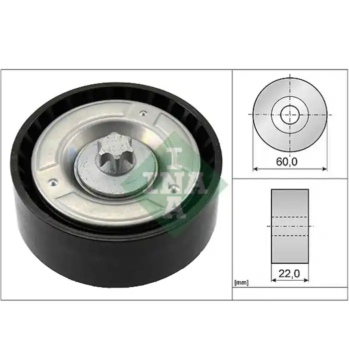 Novità Galoppino/Guidacinghia Cinghia Poly-V 532 0798 10 SCHAEFFLER INA INFINITI