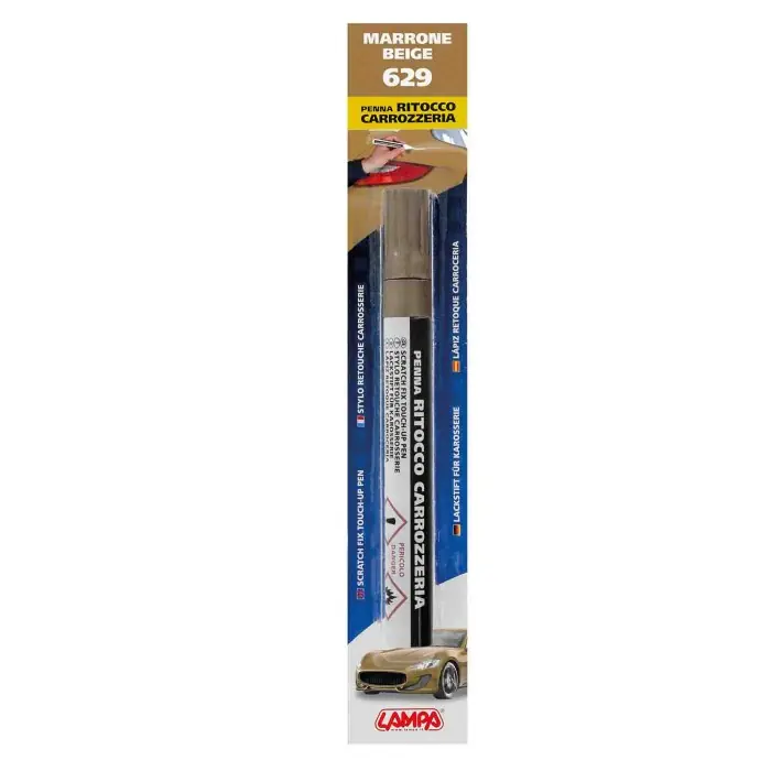 Professionale Penna Ritocco Carrozzeria Beige 629 Brera-spider-serie 3-bravo-delta-micra-qashqai Penne Ritocco Carrozzeria Lampa