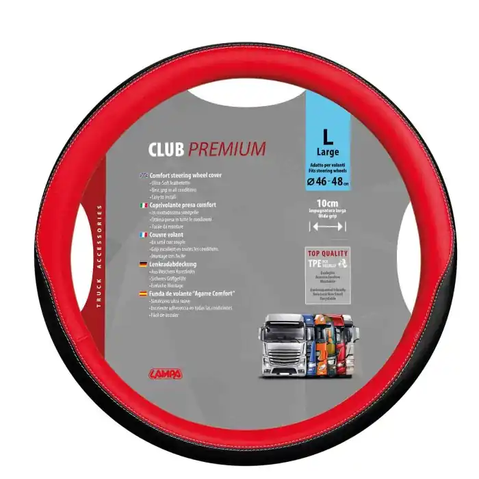 Affare Club Coprivolante In Skeentex L Ø 46/48 Cm Rosso Coprivolanti In Skeentex Coprivolanti