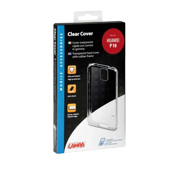 Clear Cover Cover Trasparente Rigida Con Cornice In Gomma Huawei P10 Clear Cover Cover Trasparente Rigida Con Cornice In Gomma Ordina Subito