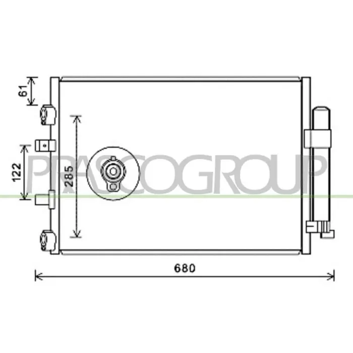 Condensatore Per Ford C-max Dal 2010 Al 2015 Acquista Ora