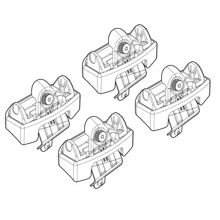 Kit Attacchi C151 Peugeot 206 3p-206 5p-206 Plus 3p-206 Plus 5p Attacchi Tetto Barre Portatutto Auto Compra Adesso