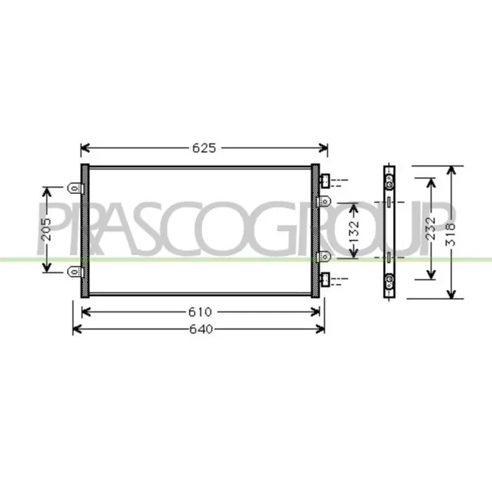 Condensatore Per Fiat Punto Dal 1999 Al 2003 Ultima Occasione