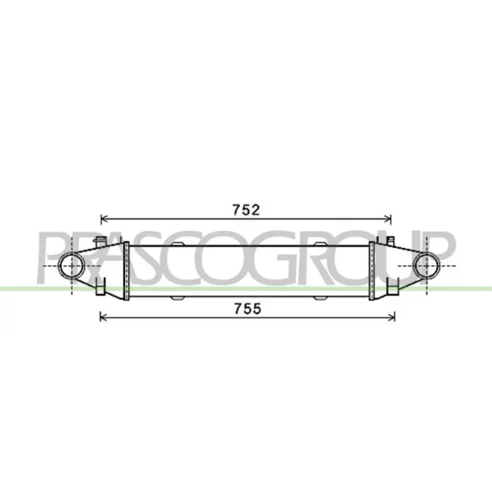 Bestseller Intercooler Per Mercedes C Class (w204/s204) Dal 2007 Al 2010