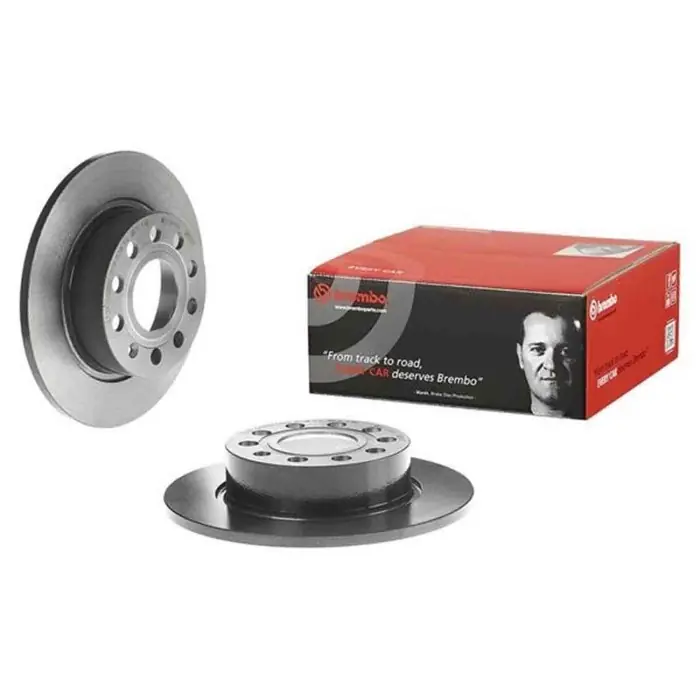 Coppia Dischi Freno 08.9502.11 BREMBO per AUDI VW SEAT SKODA Offerta