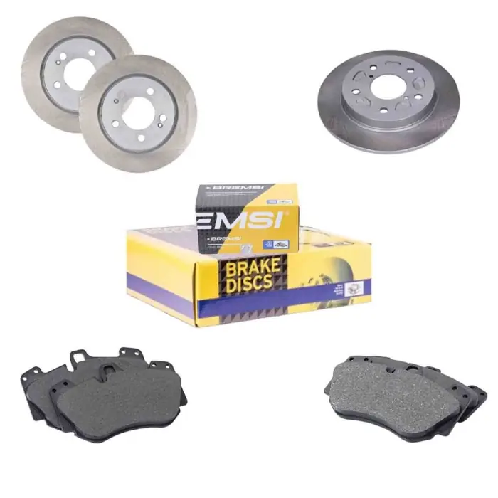 Spedizione Espresso Kit Dischi E Pastiglie Freno 28.2mm Anteriori Lancia Lybra 1999-2005 1.6 16v S.f. Lucas Pieno
