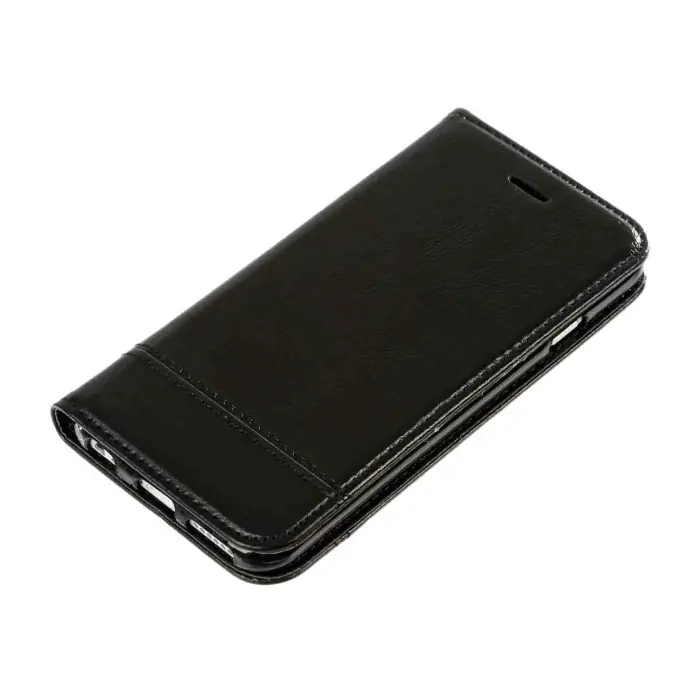 Pagamento Sicuro Wallet Folio Case Cover A Libro Apple Iphone 6/6s Nero Custodie E Cover