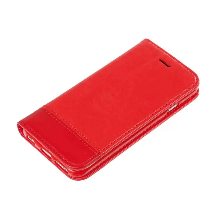 Wallet Folio Case Cover A Libro Apple Iphone 6/6s Rosso Custodie E Cover Promozione Esclusiva