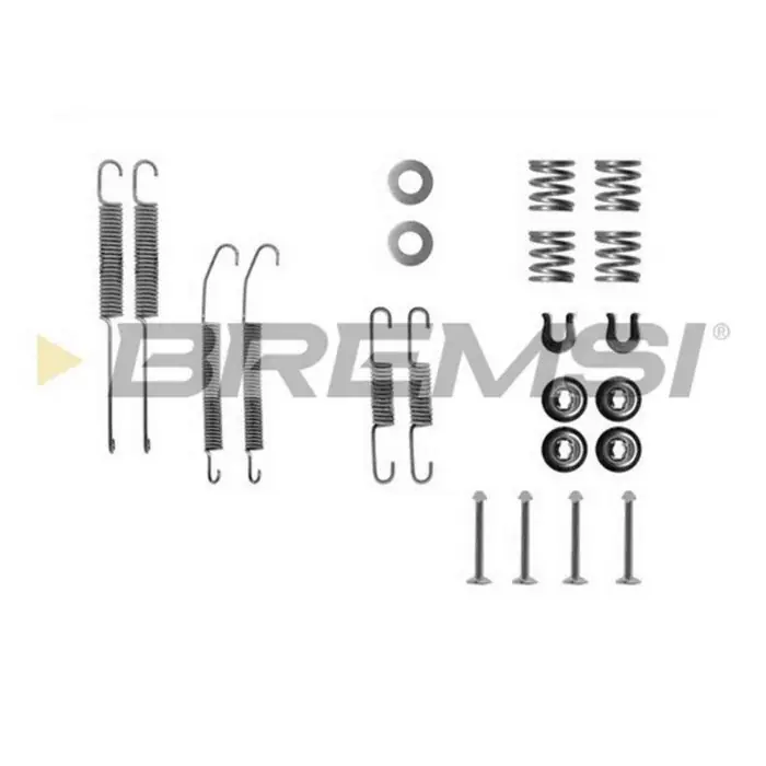 Kit Accessori Ganasce Freno Posteriore Nissan Sunny Iii (n14) Sk0718 41007-18000 Bremsi Subito Disponibile