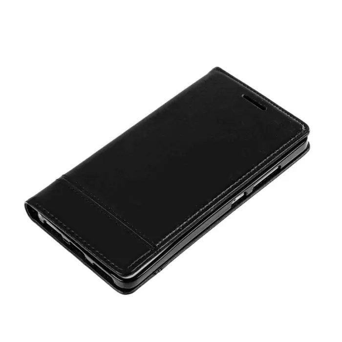 Miglior Prezzo Wallet Folio Case Cover A Libro Huawei Honor 7 Nero Custodie E Cover