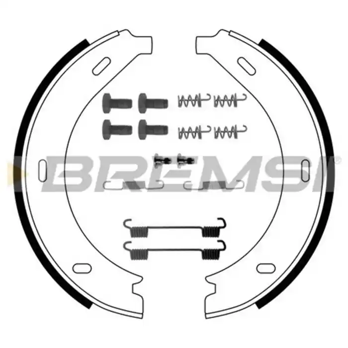 Compra Oggi Stesso Kit Ganasce Freno Stazionamento Posteriore Mercedes-benz Vito Autobus Classe V Vito Furgonato Gf0305-1 S.f. Ate Teves Bremsi