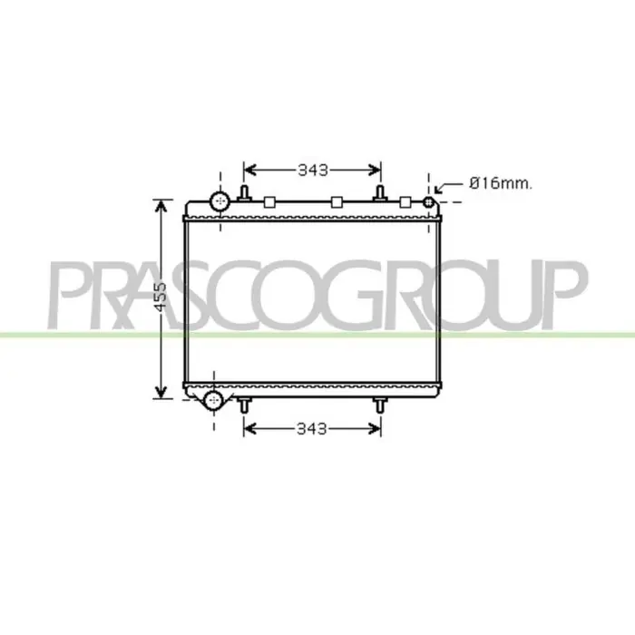 Radiatore Per Citroen C4 Dal 2004 Al 2008 Reso Gratuito