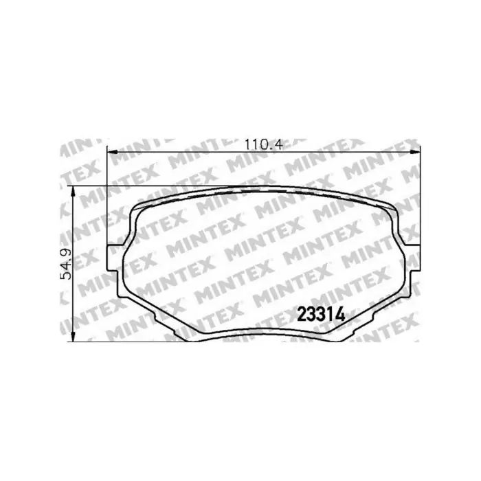 Pastiglie Freno Lancia Kappa Coupé 2.0 20v Turbo 1998 06-2001 03 Mintex Prezzo Basso